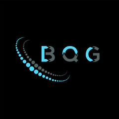 BQG letter logo abstract design. BQG unique design. BQG.