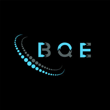 BQE letter logo abstract design. BQE unique design. BQE.