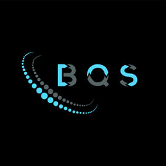 BQS letter logo abstract design. BQS unique design. BQS.