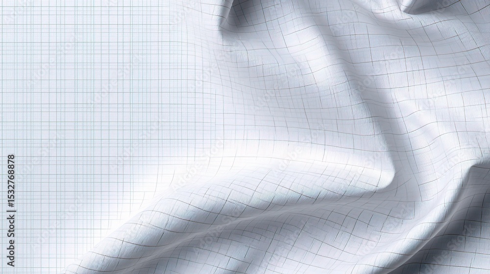 Aufkleber clean white background with subtle grid pattern and texture