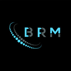 BRM letter logo abstract design. BRM unique design. BRM.