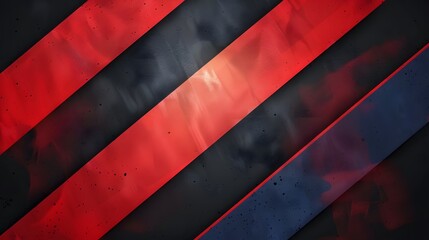 Abstract Geometric Background with Red and Blue Gradient and minimal innovation bold vitrand Diagonal Lines