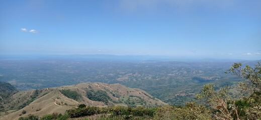 Fototapeta premium Panorama y montaña