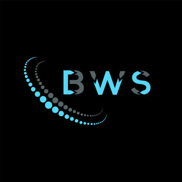 BWS letter logo abstract design. BWS unique design. BWS.