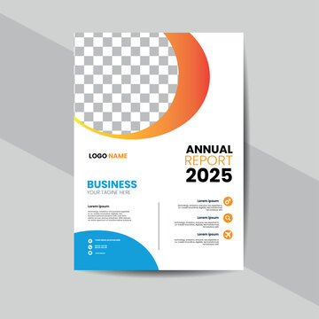 A4 format flyer or brochure for corporate business advertising vector abstract design, annual report or modern leaflet, cover or presentation corporate trendy style.