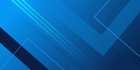 Abstract background dark blue and black with modern corporate concept and square element shapes.
