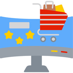 Obraz premium Online Shop Icon