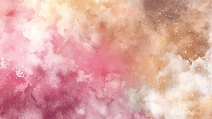 Fototapeta premium Abstract Watercolor Background with Blended Colors and Texture