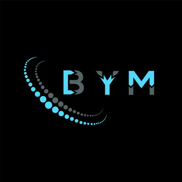BYM letter logo abstract design. BYM unique design. BYM.