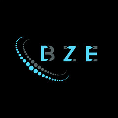 BZE letter logo abstract design. BZE unique design. BZE.
