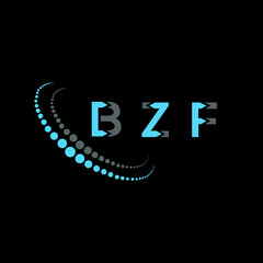 BZF letter logo abstract design. BZF unique design. BZF.