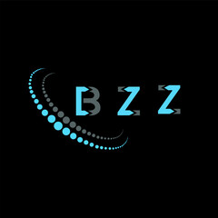 BZZ letter logo abstract design. BZZ unique design. BZZ.