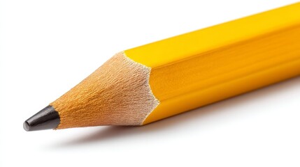 Fototapeta premium Pencil isolated on white background