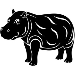 rhino vector illustration