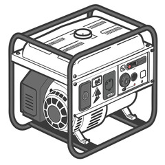 vector illustration of a modern electric guitar