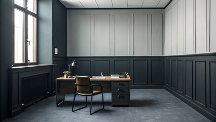 Modern Medical Clinic Reception and Waiting Area Interior
