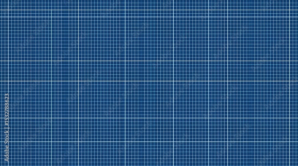 Poster digital vector blueprint with uniform grid layout for design projects