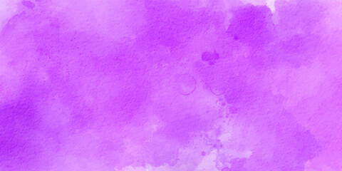 Abstract purple background. Abstract watercolor background texture. Elegant purple grunge background  with copy space.