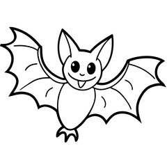 vector illustration of a cartoon fox