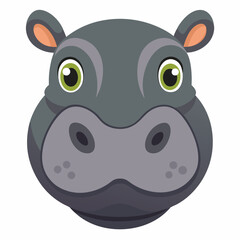funny cartoon rhino