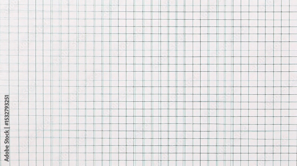 Poster bright thin gray grid paper texture for graphing and design use
