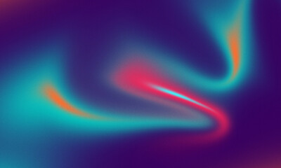 Abstract swirling neon gradient background design
