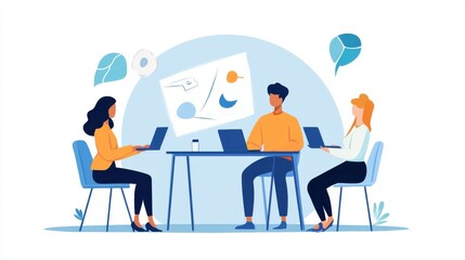 Young Adults Engaging in Empowering Group Discussion