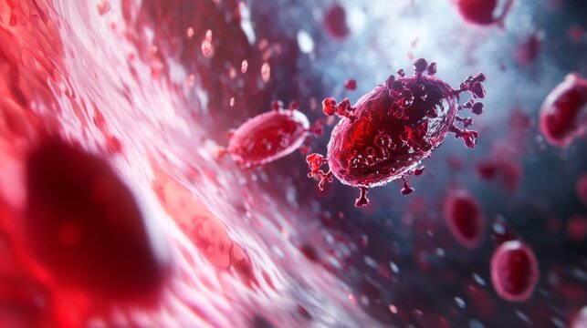 Detailed Visualization of Thromboxane-Induced Platelet Aggregation