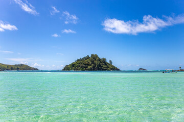 Round Island, Saint-Anne Marine National Park, Republic of Seychelles, Africa.