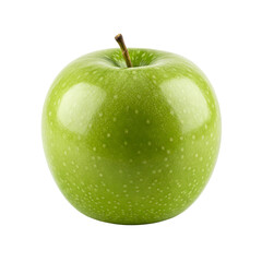 green apple isolated on white