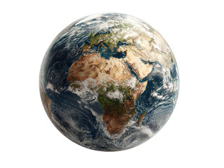 High resolution earth image showing africa and europe