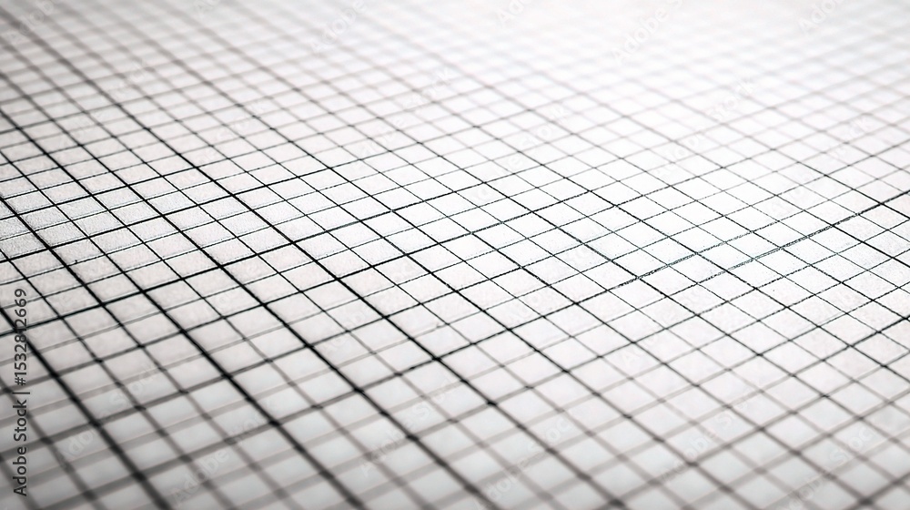 Poster detailed graph paper background with square grid pattern layout