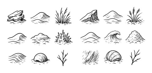 Winter Dune Icons