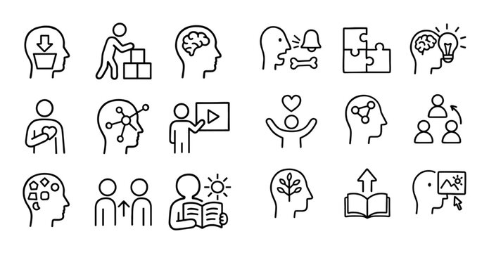 Educational Theories Icons