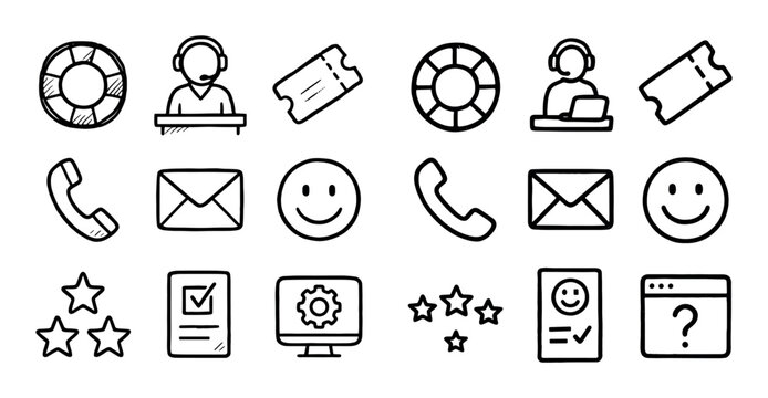 Customer Service Icons