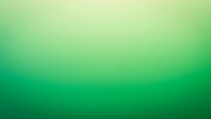 Vibrant Green Gradient Background with Soft Transition for Design and Art