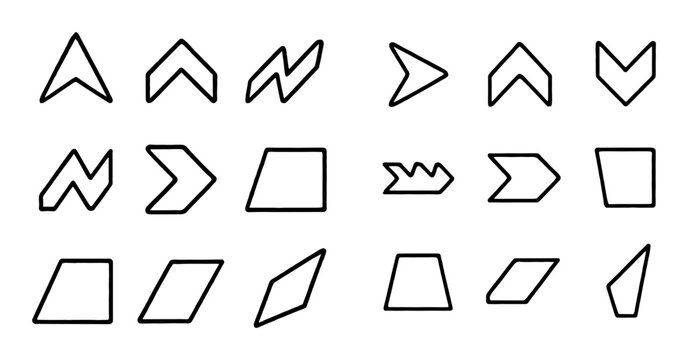 Angular Shapes Grid