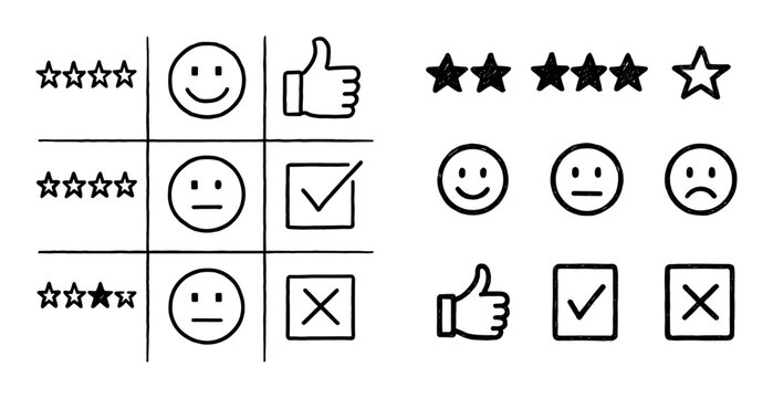 Service Rating Icons