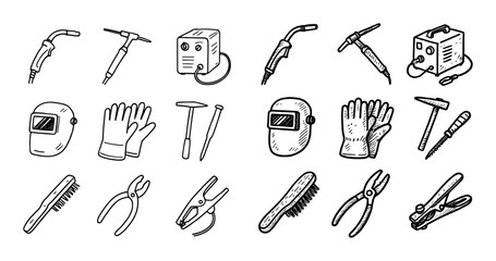 Welding Tools Icons