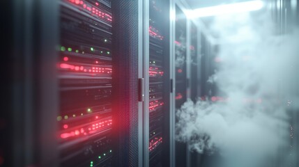 Server Room Emergency: Smoke and Data Center Failure