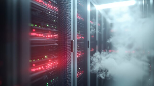 Server Room Emergency: Smoke and Data Center Failure