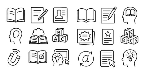 Literacy Skills Icons