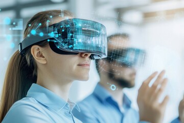Team of Experts Using Augmented Reality Glasses
