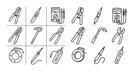 Electrical Tool Icons