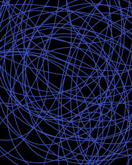 abstract blue background with circles