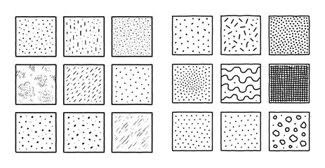 Nine Noise Textures Grid