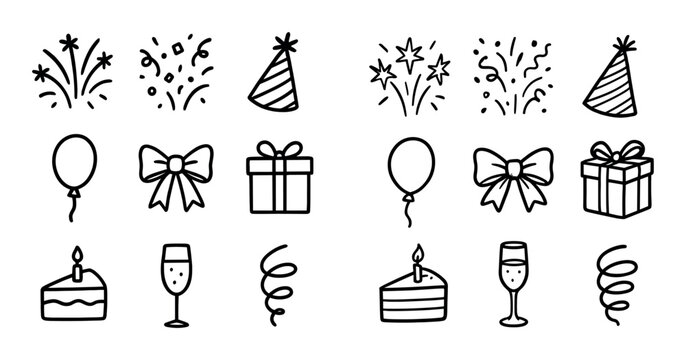 Celebration Icon Grid