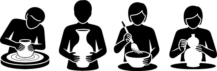 Pottery Making Processs Handcraft Ceramic Art Techniques