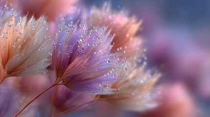 Delicate Abstract Close-Up of Dust Motes Gently Floating in Soft Paste Evoking Serenity and Inspiring Reflection in Contemporary Art