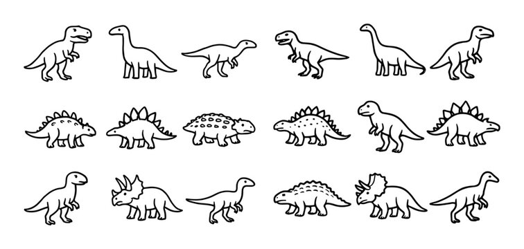 Dinosaur Clades Icons